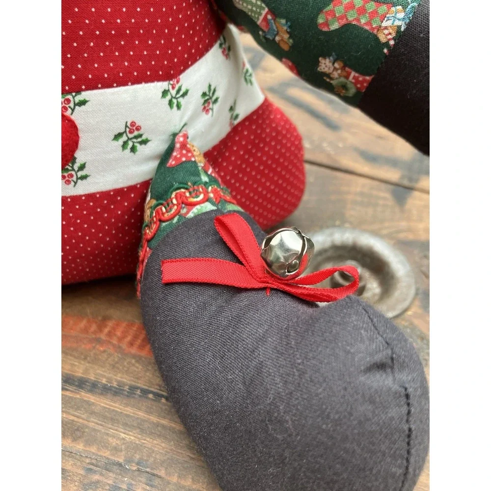 Vintage Handmade Santa Claus Plush 11